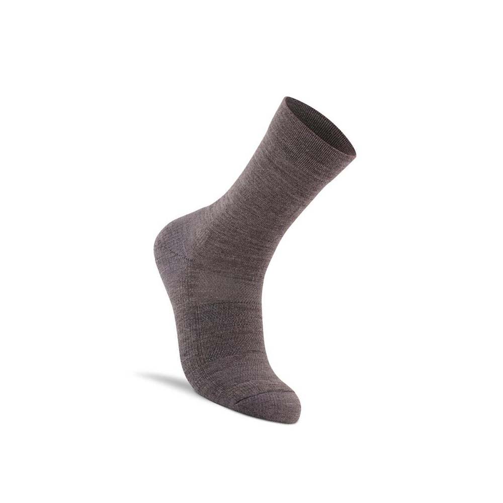 Women\'s Ecco Dress Short-Crew Socks Grey | USA 423YXF